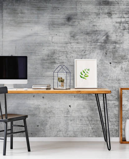 papier peint en acier gris