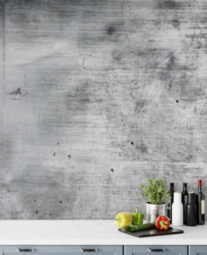 papel pintado de acero gris