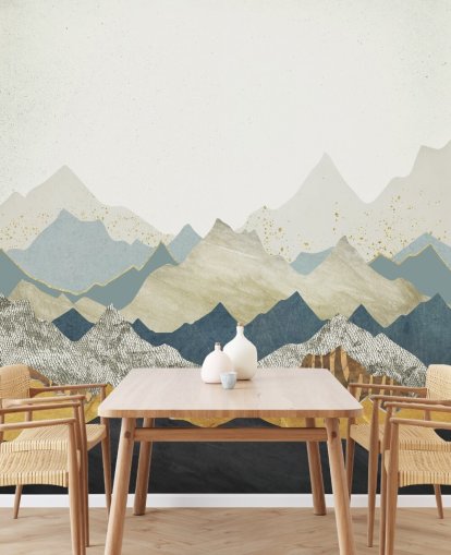 Marble and Concrete Effect Abstract Mountains Wallpaper Marble and Concrete Effect Abstract Mountains Wallpaper