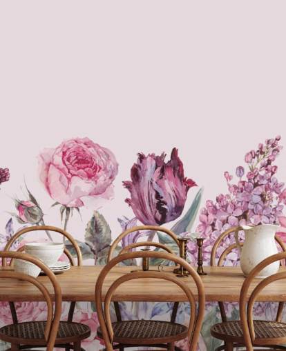 purple and pink lilac and rose garden wallpaper purple and pink lilac and rose garden wallpaper