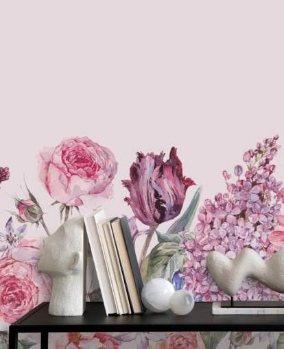 papier peint violet et rose lilas et rose papier peint violet et rose lilas et rose