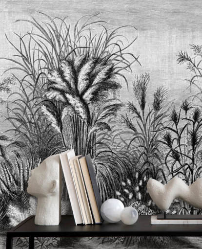 carta da parati antica illustrata in bianco e nero carta da parati antica illustrata in bianco e nero