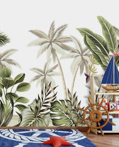 tropical jungle wallpaper