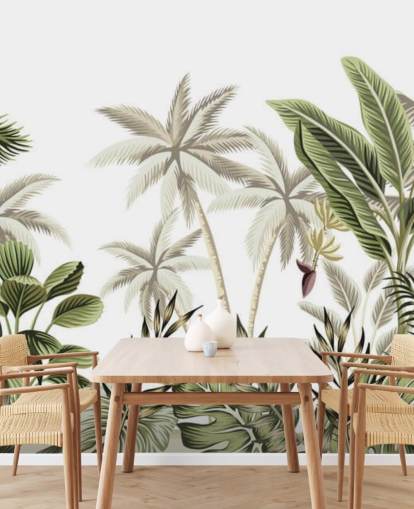 tropisch jungle behang