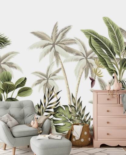 tropical jungle wallpaper