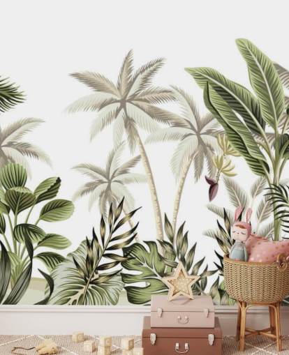 tropical jungle wallpaper