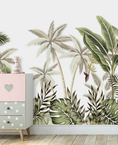 tropical jungle wallpaper