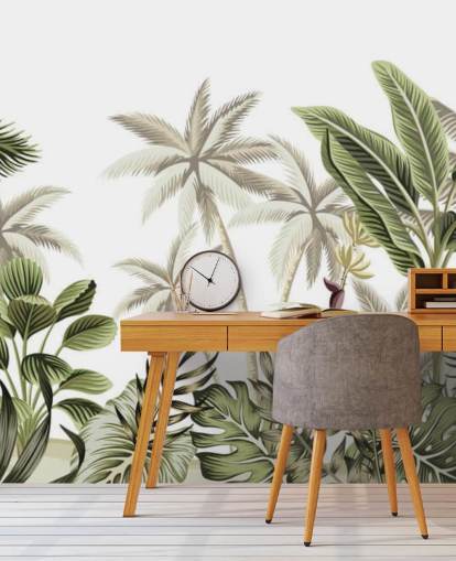 papel de parede selva tropical