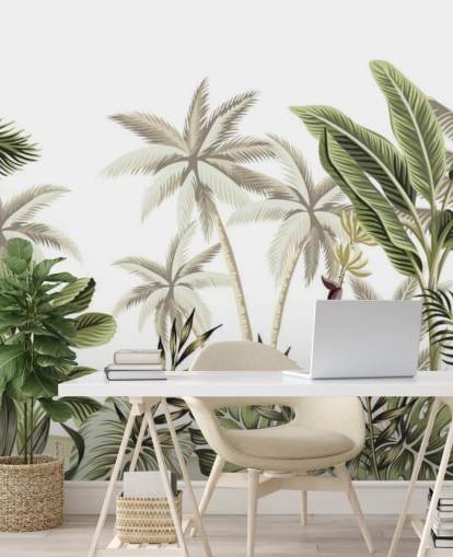 tropical jungle wallpaper