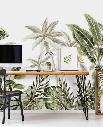 tropical jungle wallpaper