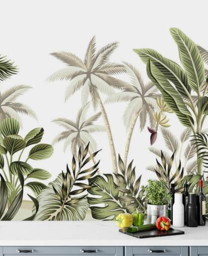 tropical jungle wallpaper