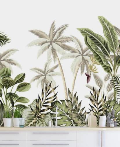 tropisch jungle behang