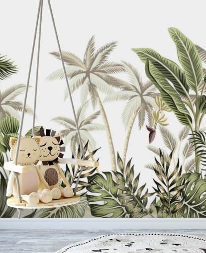 papel de parede selva tropical