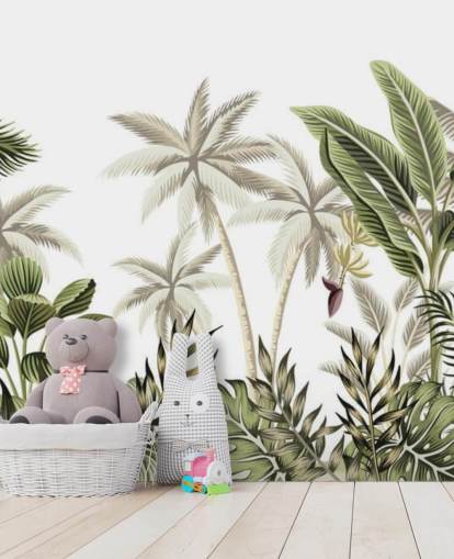 tropical jungle wallpaper