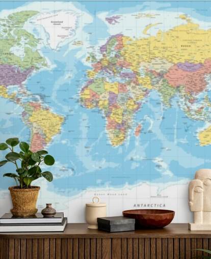 colorido fondo de pantalla de mapa mundial centrado en Europa colorido fondo de pantalla de mapa mundial centrado en Europa