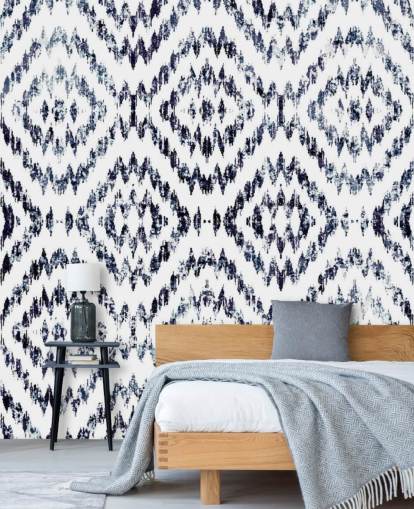 Carta da parati con motivi a