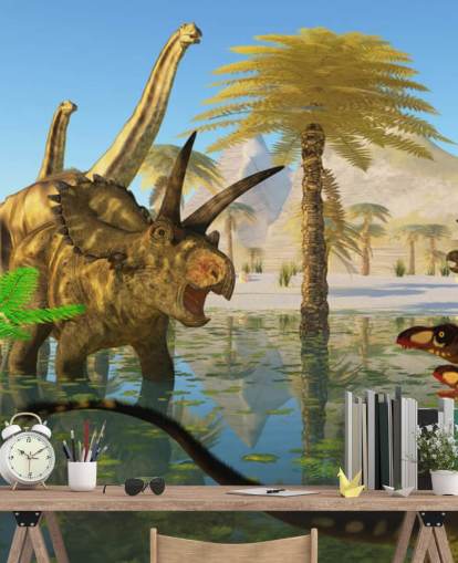 Cretaceous Swamp Wallpaper