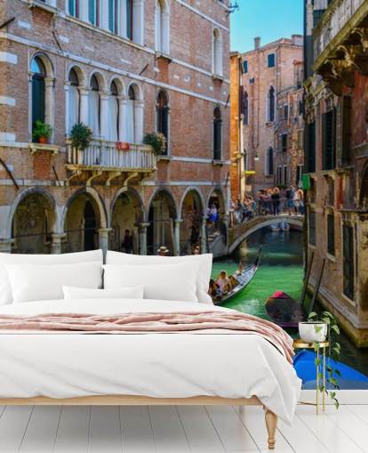 venetian canal wallpaper