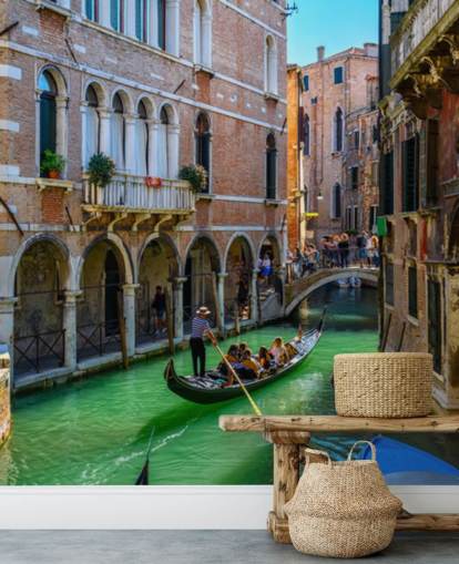 venetian canal wallpaper