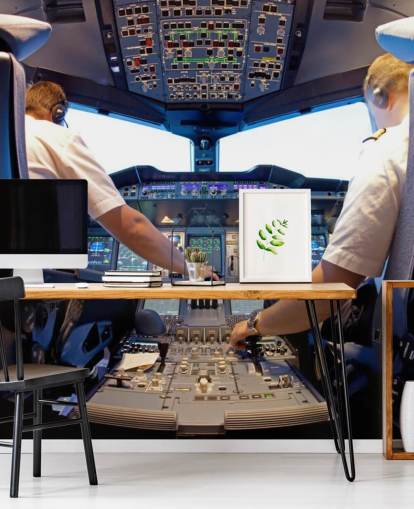 Cockpit Pilots Navigating Plane Inside Cockpit Wallpaper Cockpit Pilots Navigating Plane Inside Cockpit Wallpaper