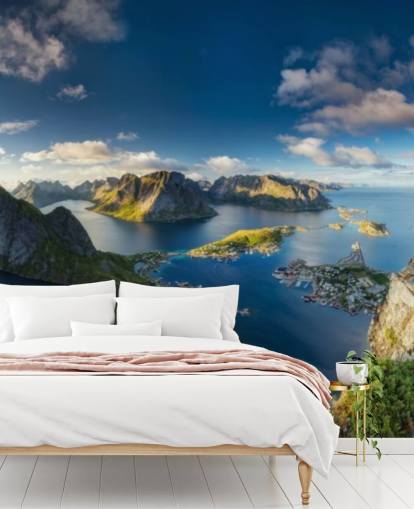 norway coastal and cliff view wallpaper