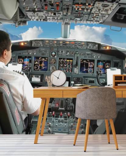 Cockpit Baggrund Cockpit Baggrund