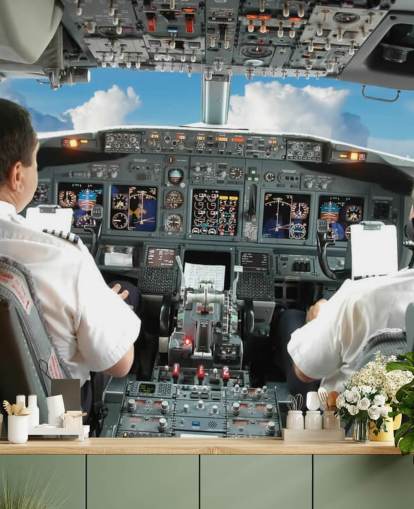 Papel de parede cockpit