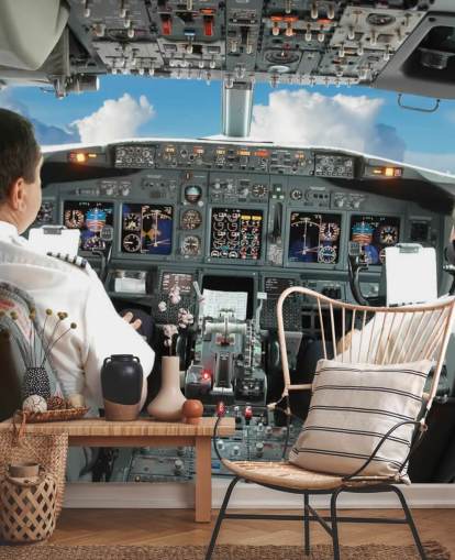 Cockpit Hintergrundbild