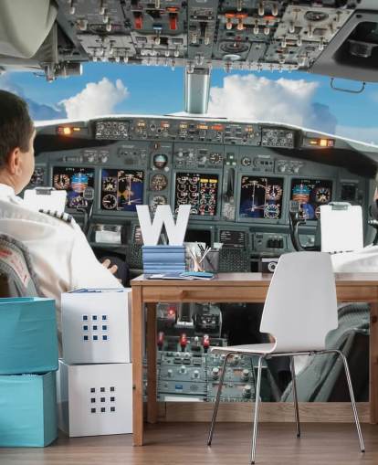 Papel de parede cockpit