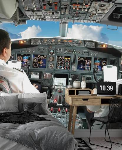 Cockpit Bakgrund