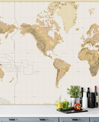 fondo de pantalla de mapa antiguo neutral