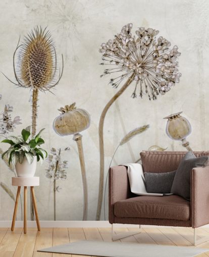 old beautiful botanicals wallpaper