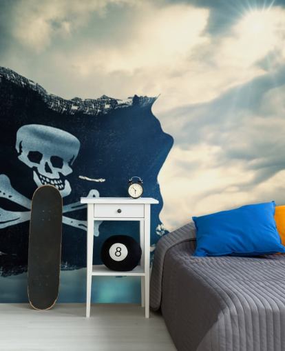 Piratenflagge Tapete