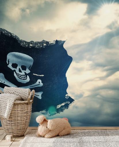 Piratenflagge Tapete