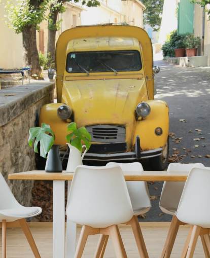 2CV Van Wall Mural Wallpaper