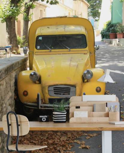 2CV Van Wall Mural Wallpaper