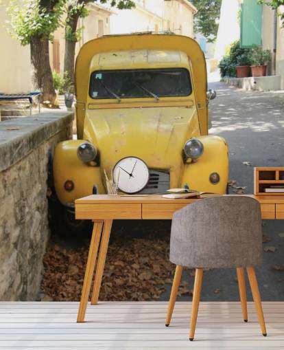 2CV Van Wall Mural Wallpaper