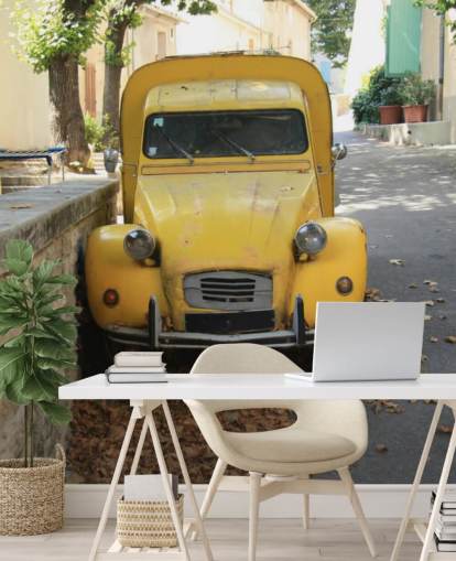 2CV Van Wall Mural Wallpaper