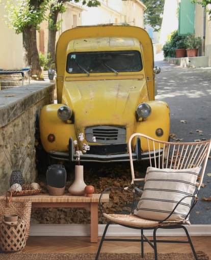 2CV Van Wall Mural Wallpaper
