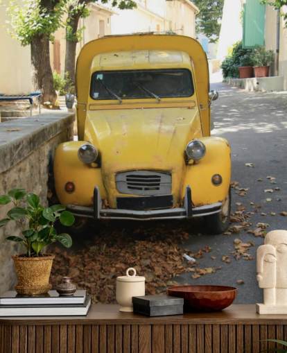 2CV Van Wall Mural Wallpaper