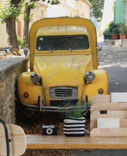 2CV Van Wall Mural Wallpaper