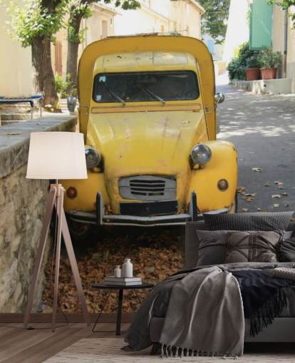 2CV Van Wall Mural Wallpaper