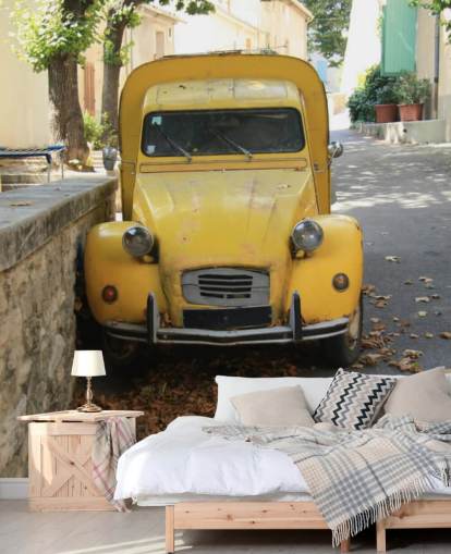 2CV Van Wall Mural Wallpaper