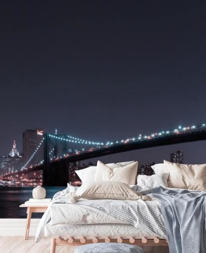 Décoration murale Skyline de Manhattan et pont de Brooklyn