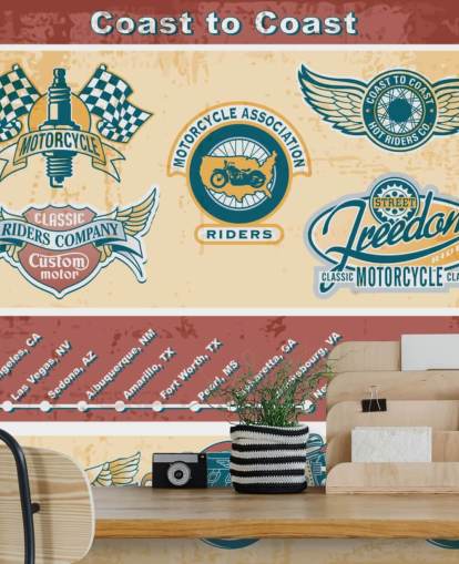 Papier Peint Moto Vintage Papier Peint Moto Vintage