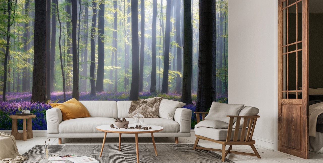 Bluebell Wood Wallpaper