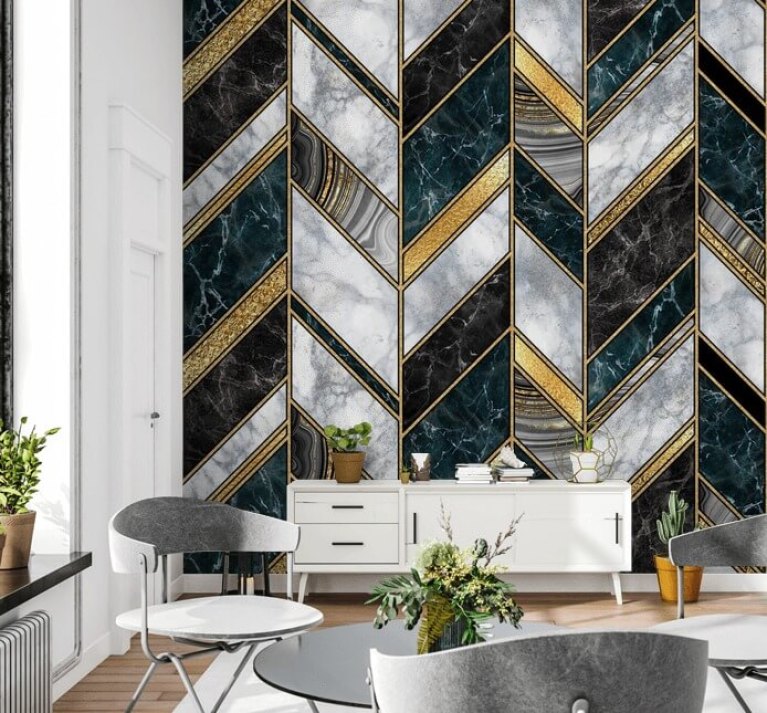 Design  Art Deco wallpaper 20s inspired  Habitat plus