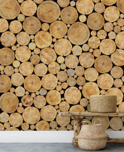 Log Pile Wallpaper Log Pile Wallpaper
