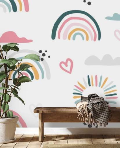 pastel rainbow doodles wallpaper pastel rainbow doodles wallpaper