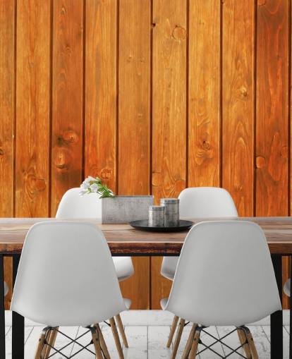 Brown Panels Wallpaper